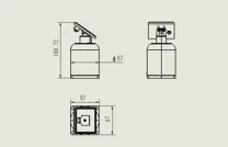 Integroitu kallistusmittari JMQJ-7315RTU kuva 6