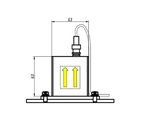 Kiihtyvyysanturi (yksiakselinen) JMCZ-2081 kuva 6